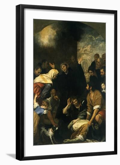 Miracle of Mason-Giovanni Andrea De Ferrari-Framed Giclee Print