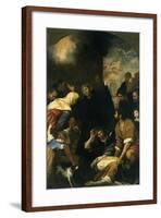 Miracle of Mason-Giovanni Andrea De Ferrari-Framed Giclee Print