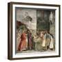 Miracle of Newborn Infant, Detail from Scenes from Life of St Anthony of Padua-Titian (Tiziano Vecelli)-Framed Giclee Print