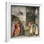 Miracle of Newborn Infant, Detail from Scenes from Life of St Anthony of Padua-Titian (Tiziano Vecelli)-Framed Premium Giclee Print