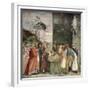 Miracle of Newborn Infant, Detail from Scenes from Life of St Anthony of Padua-Titian (Tiziano Vecelli)-Framed Giclee Print