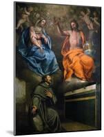 Miracle of Porziuncola, 1633-Cesare Fracanzano-Mounted Giclee Print