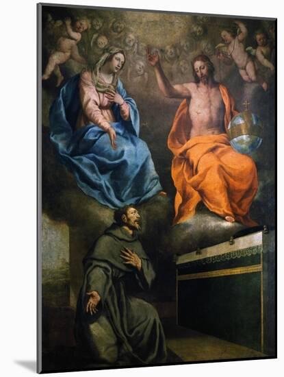 Miracle of Porziuncola, 1633-Cesare Fracanzano-Mounted Giclee Print