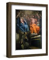Miracle of Porziuncola, 1633-Cesare Fracanzano-Framed Giclee Print
