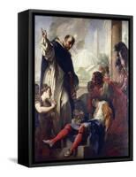 Miracle of St. Dominic-Antonio Balestra-Framed Stretched Canvas