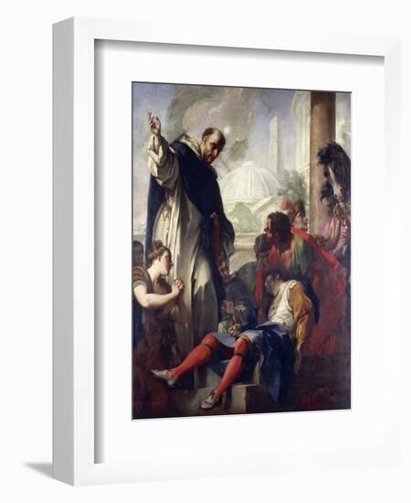 Miracle of St. Dominic-Antonio Balestra-Framed Giclee Print