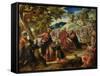 Miracle of the Loves and Fishes-Jacopo Robusti Tintoretto-Framed Stretched Canvas