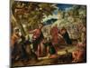 Miracle of the Loves and Fishes-Jacopo Robusti Tintoretto-Mounted Premium Giclee Print