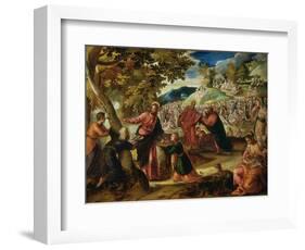 Miracle of the Loves and Fishes-Jacopo Robusti Tintoretto-Framed Giclee Print