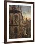 Miracle of the Relic of the True Cross at the Rialto Bridge or the Healing of the Possessed Man-Vittore Carpaccio-Framed Giclee Print