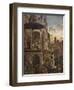 Miracle of the Relic of the True Cross at the Rialto Bridge or the Healing of the Possessed Man-Vittore Carpaccio-Framed Giclee Print