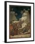 Miracle of the Spring-Giotto di Bondone-Framed Art Print