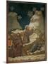 Miracle of the Spring-Giotto di Bondone-Mounted Art Print
