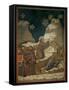 Miracle of the Spring-Giotto di Bondone-Framed Stretched Canvas