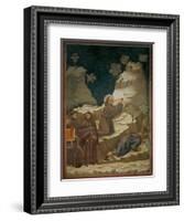 Miracle of the Spring-Giotto di Bondone-Framed Art Print