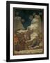 Miracle of the Spring-Giotto di Bondone-Framed Art Print