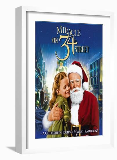 Miracle On 34th Street, 1947-null-Framed Art Print