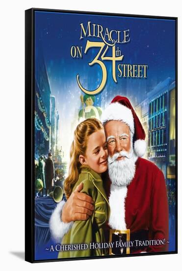 Miracle On 34th Street, 1947-null-Framed Stretched Canvas