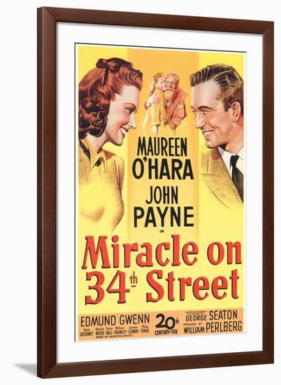 Miracle On 34th Street, 1947-null-Framed Art Print