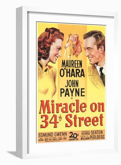 Miracle On 34th Street, 1947-null-Framed Art Print