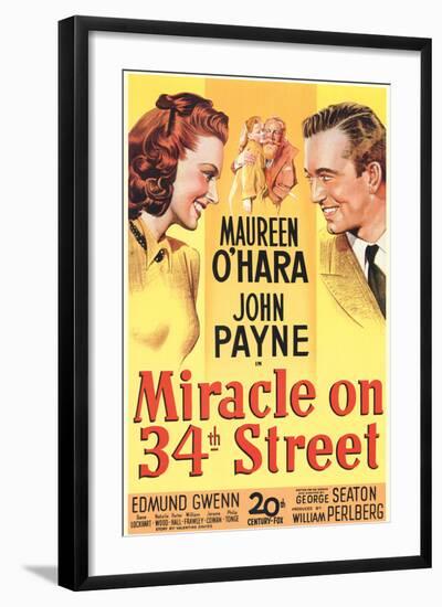 Miracle On 34th Street, 1947-null-Framed Art Print