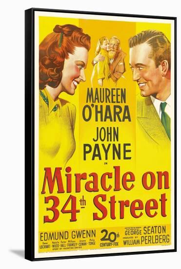 Miracle on 34th Street, 1947-null-Framed Stretched Canvas