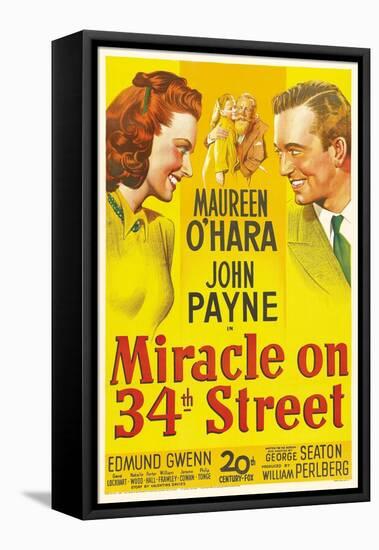 Miracle on 34th Street, 1947-null-Framed Stretched Canvas