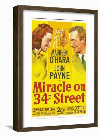 Miracle on 34th Street, 1947-null-Framed Giclee Print