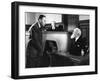 Miracle on 34th Street, from Left, Jerome Cowan, Gene Lockhart, Edmund Gwenn, 1947-null-Framed Premium Photographic Print