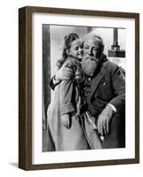 Miracle On 34Th Street, Natalie Wood, Edmund Gwenn, 1947-null-Framed Photo