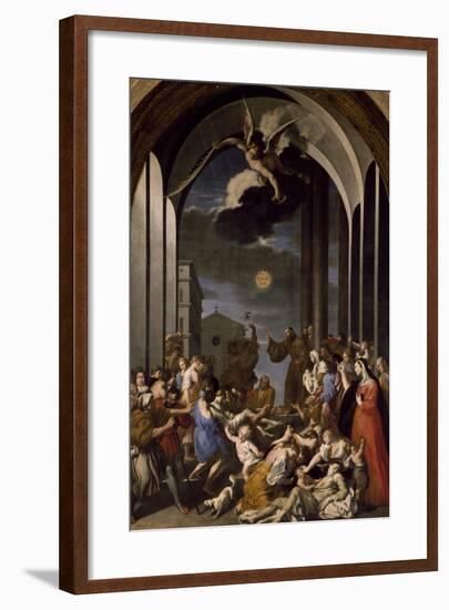 Miracles of St Francis of Paola-null-Framed Giclee Print