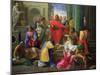Miracles of St. Paul at Ephesus, 1693-Jean Restout-Mounted Giclee Print