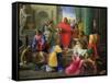 Miracles of St. Paul at Ephesus, 1693-Jean Restout-Framed Stretched Canvas