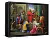 Miracles of St. Paul at Ephesus, 1693-Jean Restout-Framed Stretched Canvas