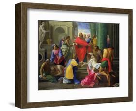 Miracles of St. Paul at Ephesus, 1693-Jean Restout-Framed Giclee Print