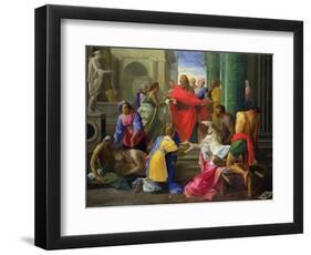 Miracles of St. Paul at Ephesus, 1693-Jean Restout-Framed Giclee Print