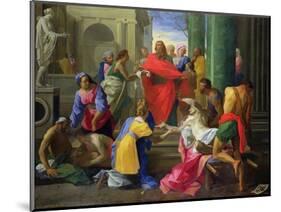 Miracles of St. Paul at Ephesus, 1693-Jean Restout-Mounted Giclee Print