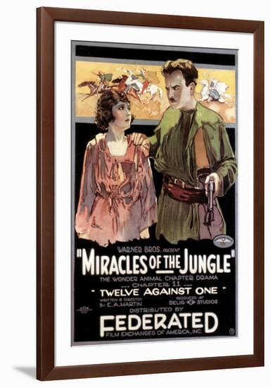 Miracles Of The Jungle - 1921-null-Framed Giclee Print