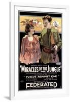 Miracles Of The Jungle - 1921-null-Framed Giclee Print