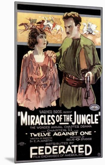 Miracles Of The Jungle - 1921-null-Mounted Giclee Print