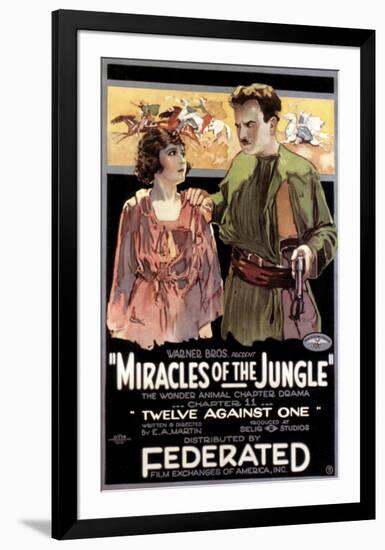 Miracles Of The Jungle - 1921-null-Framed Giclee Print