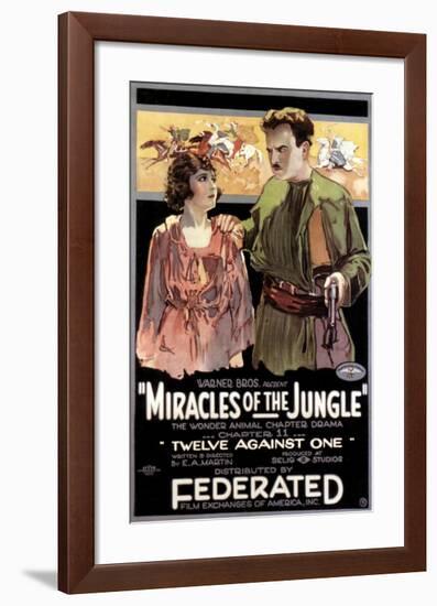 Miracles Of The Jungle - 1921-null-Framed Giclee Print