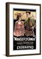 Miracles Of The Jungle - 1921-null-Framed Giclee Print