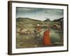 Miraculous Draught of Fish, from the Altarpiece of Cardinal Francois De Mies, C. 1444-Konrad Witz-Framed Giclee Print