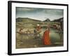 Miraculous Draught of Fish, from the Altarpiece of Cardinal Francois De Mies, C. 1444-Konrad Witz-Framed Giclee Print