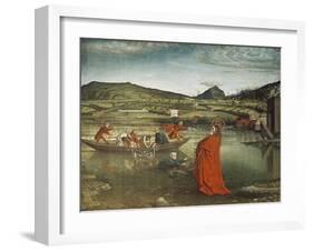 Miraculous Draught of Fish, from the Altarpiece of Cardinal Francois De Mies, C. 1444-Konrad Witz-Framed Giclee Print