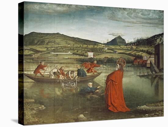 Miraculous Draught of Fish, from the Altarpiece of Cardinal Francois De Mies, C. 1444-Konrad Witz-Stretched Canvas