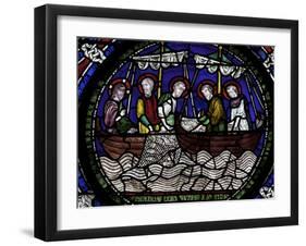 Miraculous Draught of Fishes, Canterbury Cathedral, UNESCO World Heritage Site, Canterbury, England-Peter Barritt-Framed Photographic Print