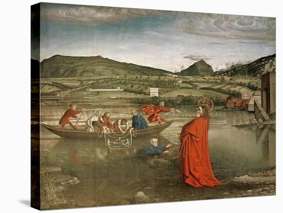 Miraculous Draught of Fishes, from the Altarpiece of Cardinal Francois De Mies, C.1444-Konrad Witz-Stretched Canvas