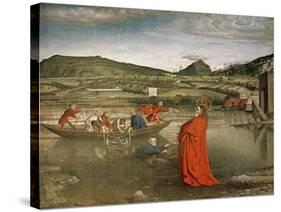 Miraculous Draught of Fishes, from the Altarpiece of Cardinal Francois De Mies, C.1444-Konrad Witz-Stretched Canvas